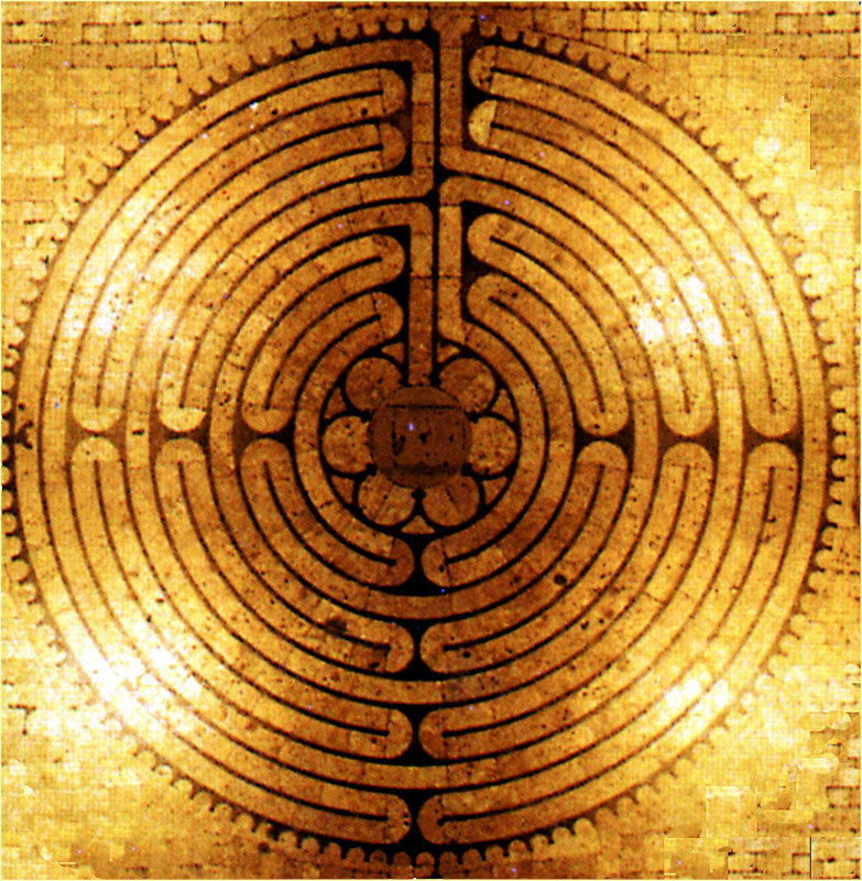 the quest of centre in labyrinth