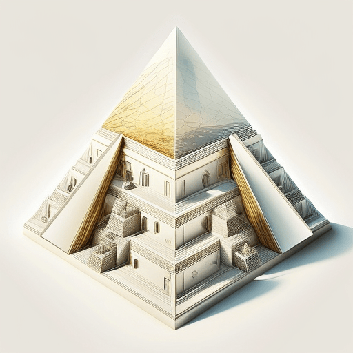 The Pyramid, symbol of number 5