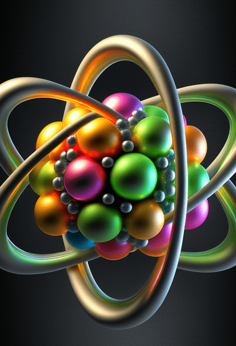 Atom, unity of matter, number 1